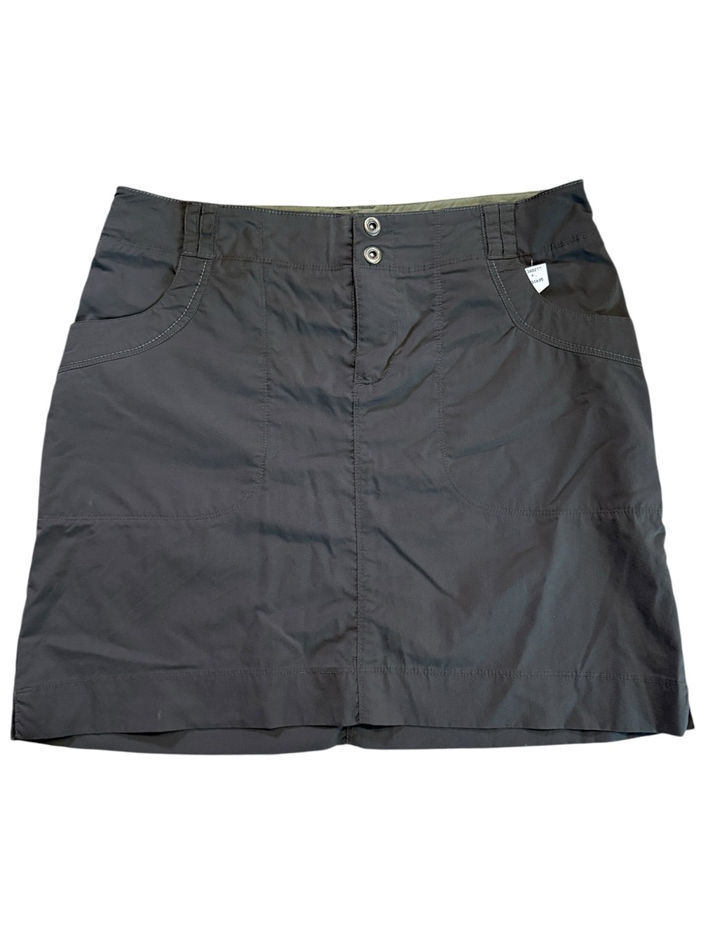 REI Size 8 Green Grey Active Skirt